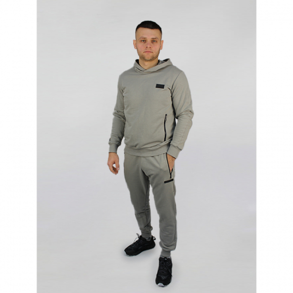 Спортивний чоловічий костюм Fly 3х-нит  23207С - фото №9