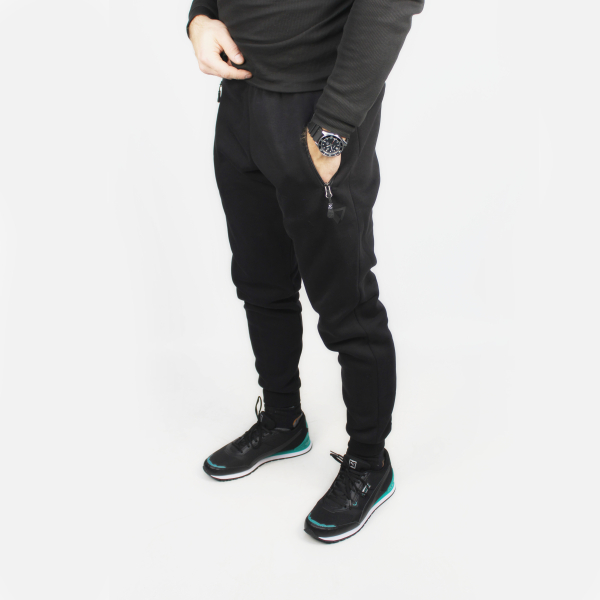 Чоловічі спортивні штани Fly фліс 23083С - фото №7